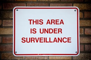 Video Surveillance Sign